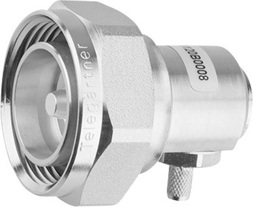 Telegärtner 100024402 100024402 7-16-DIN-Steckverbinder Stecker, gewinkelt 50Ω 1St.