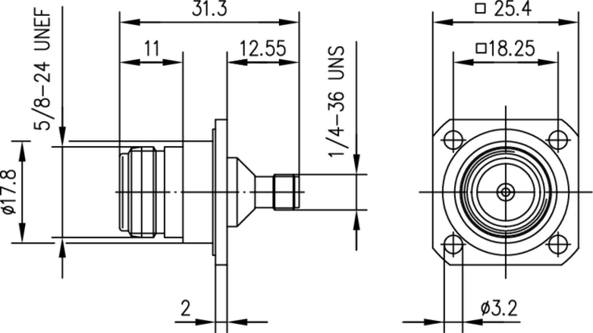 Telegärtner 100024200 100024200 Koax-Adapter N-Buchse - SMA-Buchse 1St.