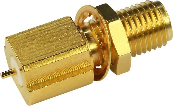 Telegärtner J01151A0451 J01151A0451 SMA-Steckverbinder Flanschbuchse 50 Ω 1 St.