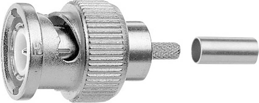 Telegärtner 100023314 100023314 BNC-Steckverbinder Stecker, gerade 50 Ω 1 St.