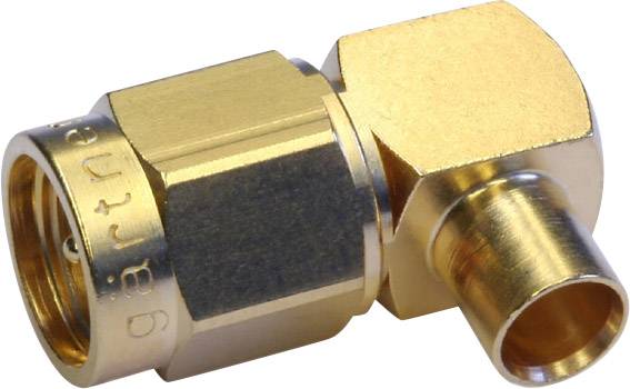 Telegärtner 100024624 100024624 SMA-Steckverbinder Stecker, gewinkelt 50Ω 1St.