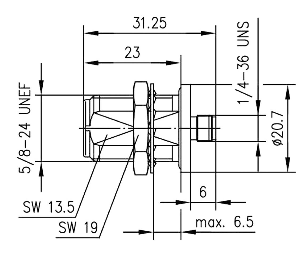 Telegärtner 100024188 100024188 Koax-Adapter N-Buchse - SMA-Buchse 1St.