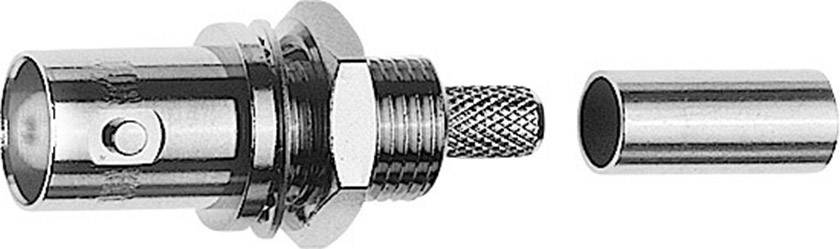 Telegärtner 100023382 100023382 BNC-Steckverbinder Buchse, Einbau 50Ω 1St.