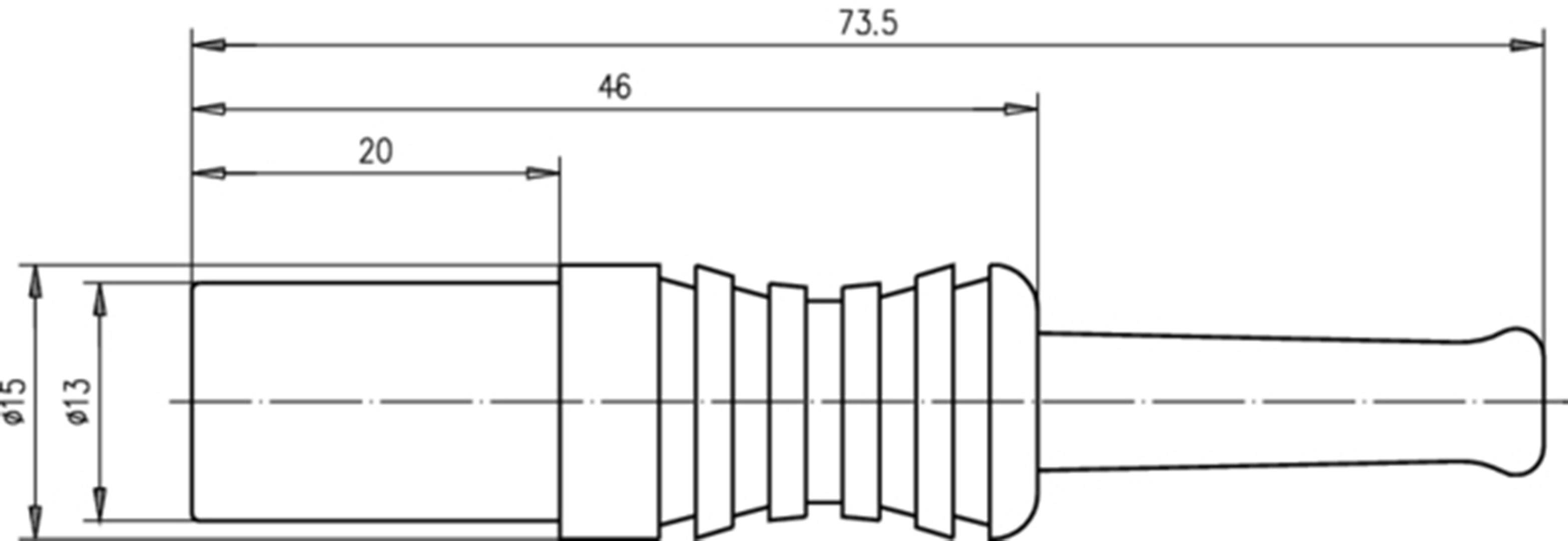 Telegärtner 100024383 100024383 PH-Stecker Stecker, gerade 1St.