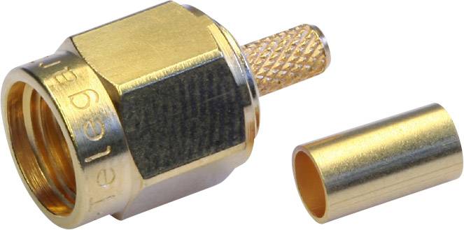 Telegärtner 100027631 100027631 SMA-Steckverbinder Stecker, gerade 50Ω 1St.