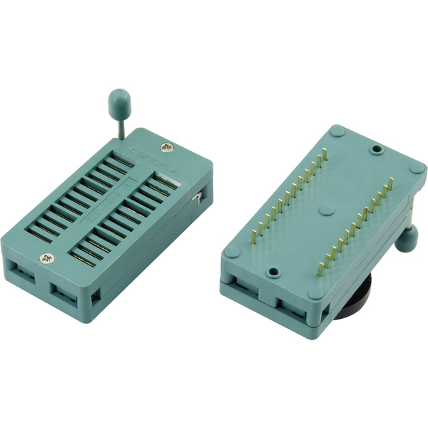 Support de circuits intégrés à force d'insertion nulle 1366943 15.24 mm Nombre de pôles (num): 40 1 pc(s)