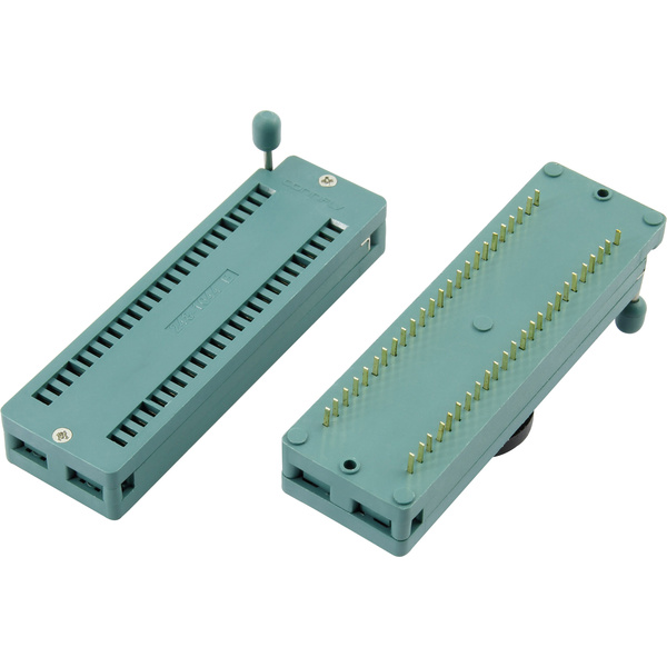 Support de circuits intégrés à force d'insertion nulle 1366944 15.24 mm Nombre de pôles (num): 48 1 pc(s)