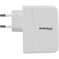 Basetech SUC-4900/4 SUC-4900/4 USB-Ladegerät Steckdose Ausgangsstrom (max.) 4900 mA 4 x USB Basetech SUC-4900/4 SUC-4900/4 USB-Ladegerät Steckdose Ausgangsstrom (max.) 4900 mA 4 x USB