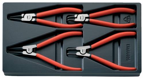 VBW 777000 Seegeringzangen-Set Passend für Außen- und Innenringe 19-60mm 19-60mm Spitzenform gerad