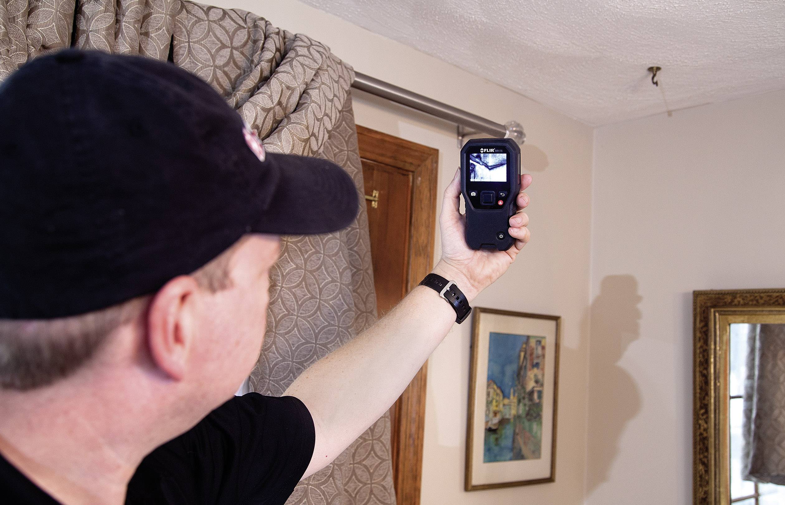 FLIR MR 160 Materialfeuchtemessgerät Messbereich Baufeuchtigkeit (Bereich) 0 bis 100% vol integrierte Wärmebildkamera