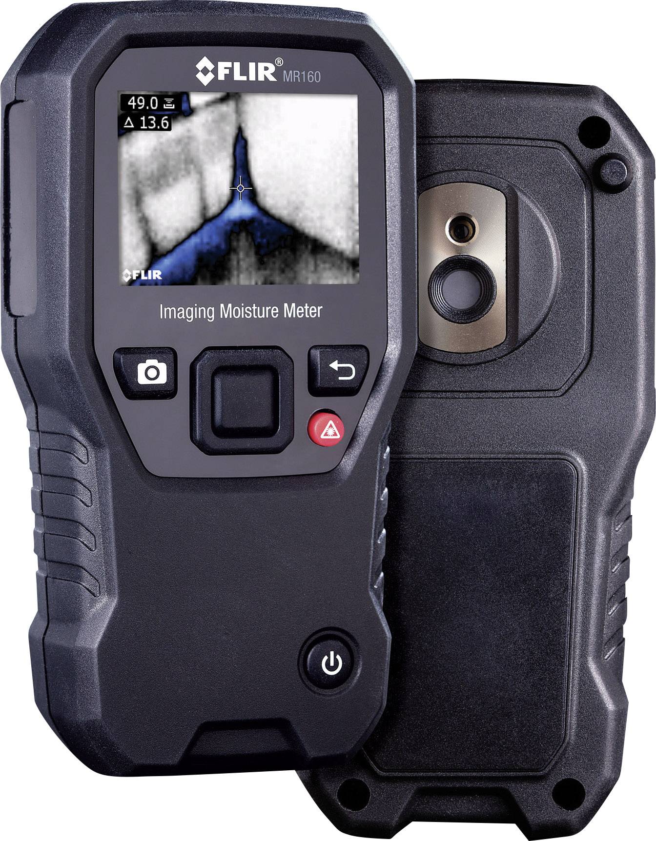 FLIR MR 160 Materialfeuchtemessgerät Messbereich Baufeuchtigkeit (Bereich) 0 bis 100% vol integrierte Wärmebildkamera