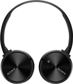 Sony ZX330BT Bluetooth® On Ear Kopfhörer On Ear Faltbar, Headset, NFC Schwarz