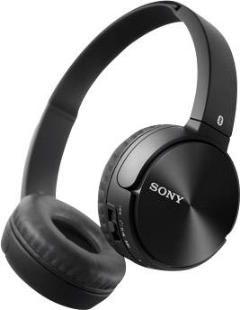 Sony ZX330BT Bluetooth® On Ear Kopfhörer On Ear Faltbar, Headset, NFC Schwarz