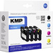 KMP Tinte ersetzt Epson T1621, T1622, T1623, T1624, 16 Kompatibel Kombi-Pack Schwarz, Cyan, Magenta, Gelb E154V 1621,4850