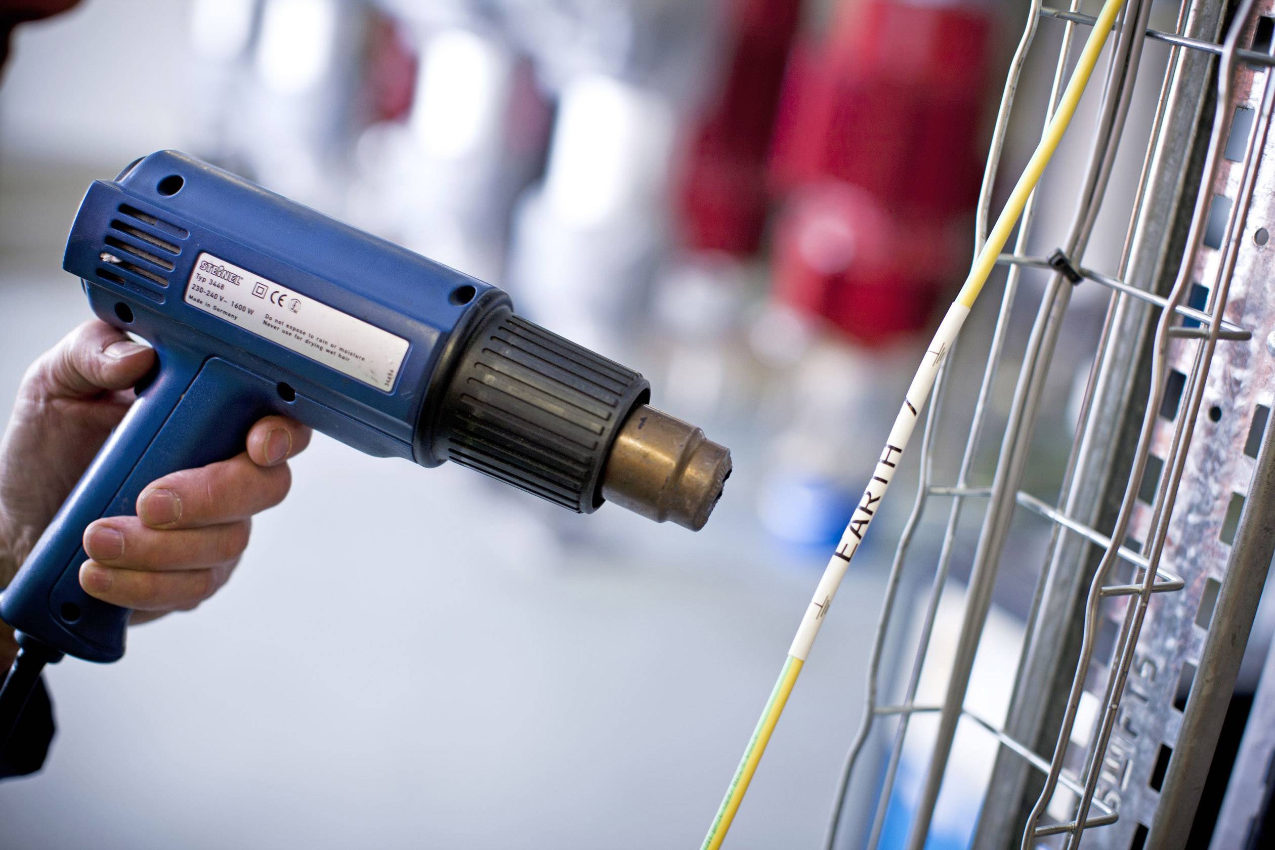 Brother HSe-211 Schriftband Wärme-Schrumpfschlauch Bandfarbe: Weiß Schriftfarbe: Schwarz 5.8 mm 1.5 m