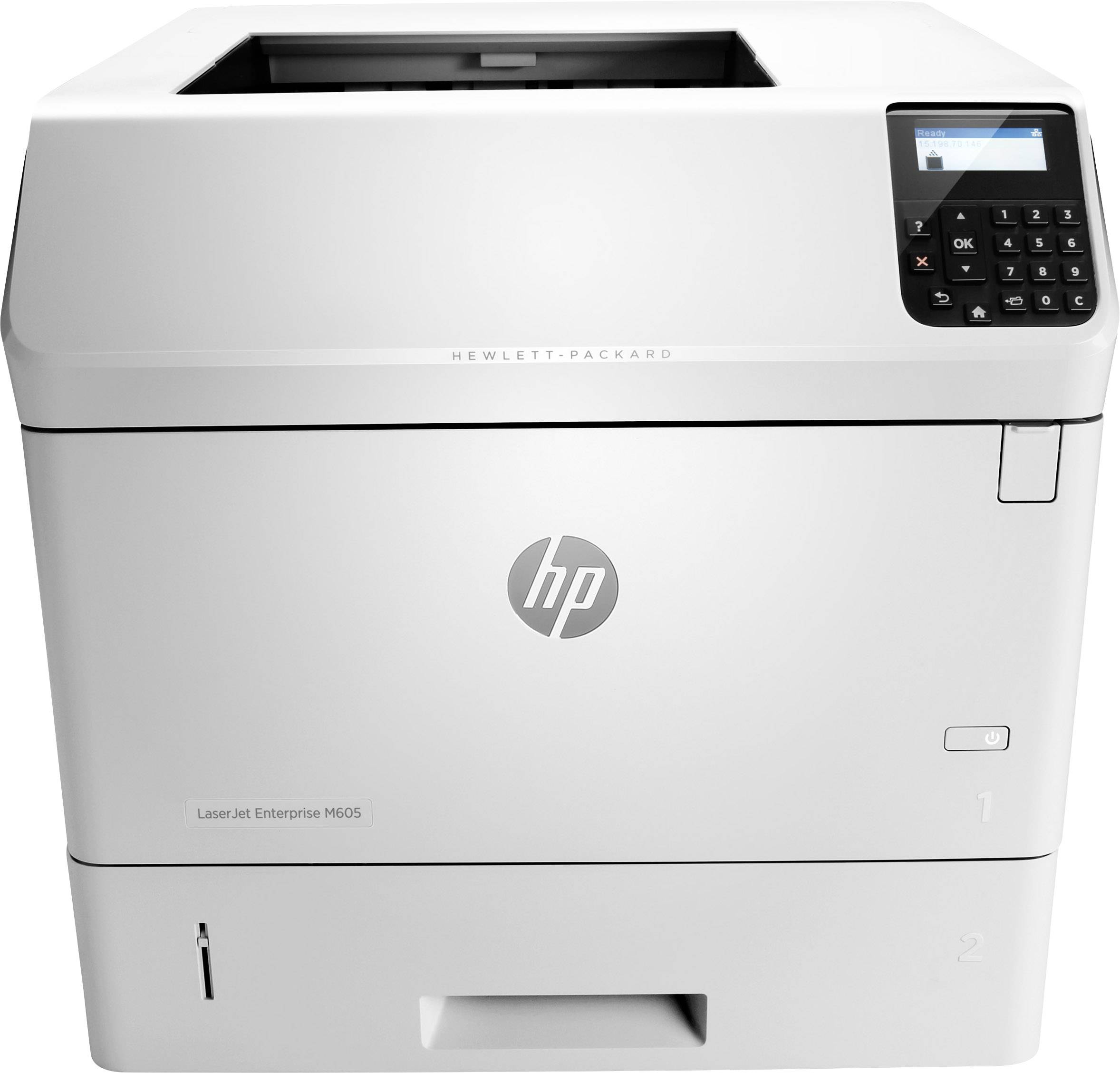 HP LaserJet Enterprise M605dn Drucker Laser Schwarz-Weiß A4 58 S./min 1200 x 1200 dpi LAN, Duplex