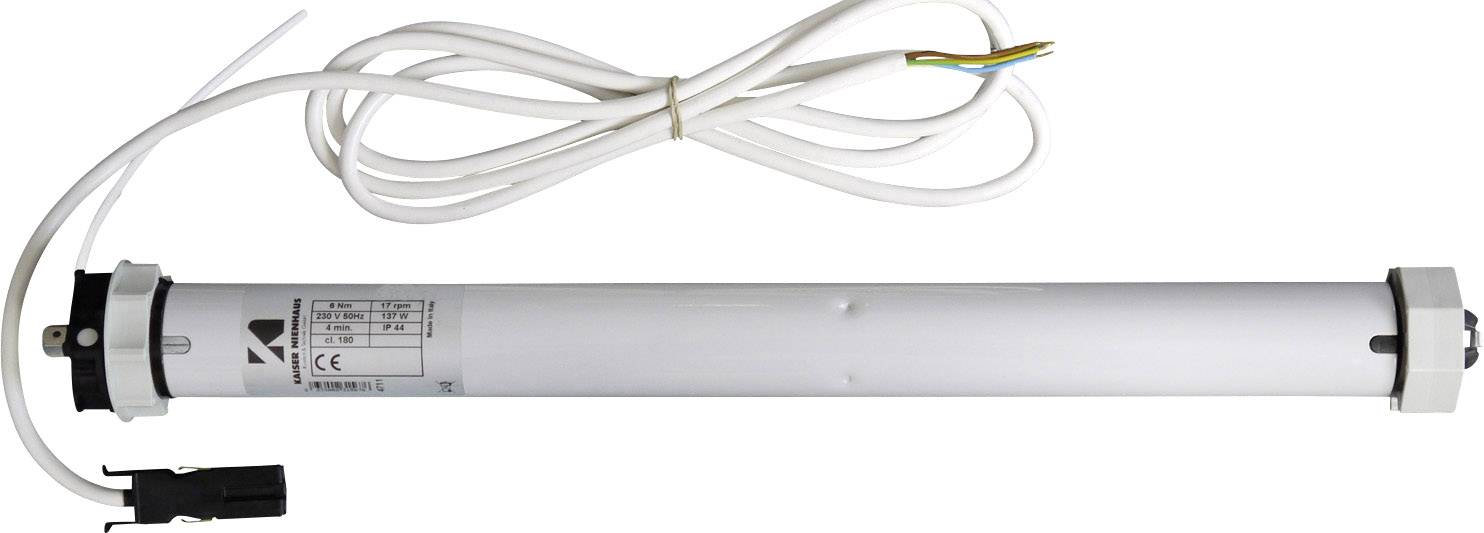 Kaiser Nienhaus 144100 Furohre Champion Funk-Rohrmotor 868 MHz 60 mm 345 W 50 Nm