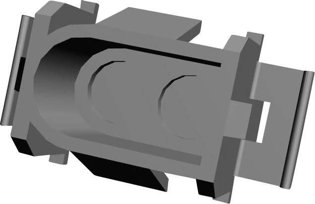TE Connectivity Stiftgehäuse-Kabel .140 MATE-N-LOK Polzahl Gesamt 2 1-350345-0