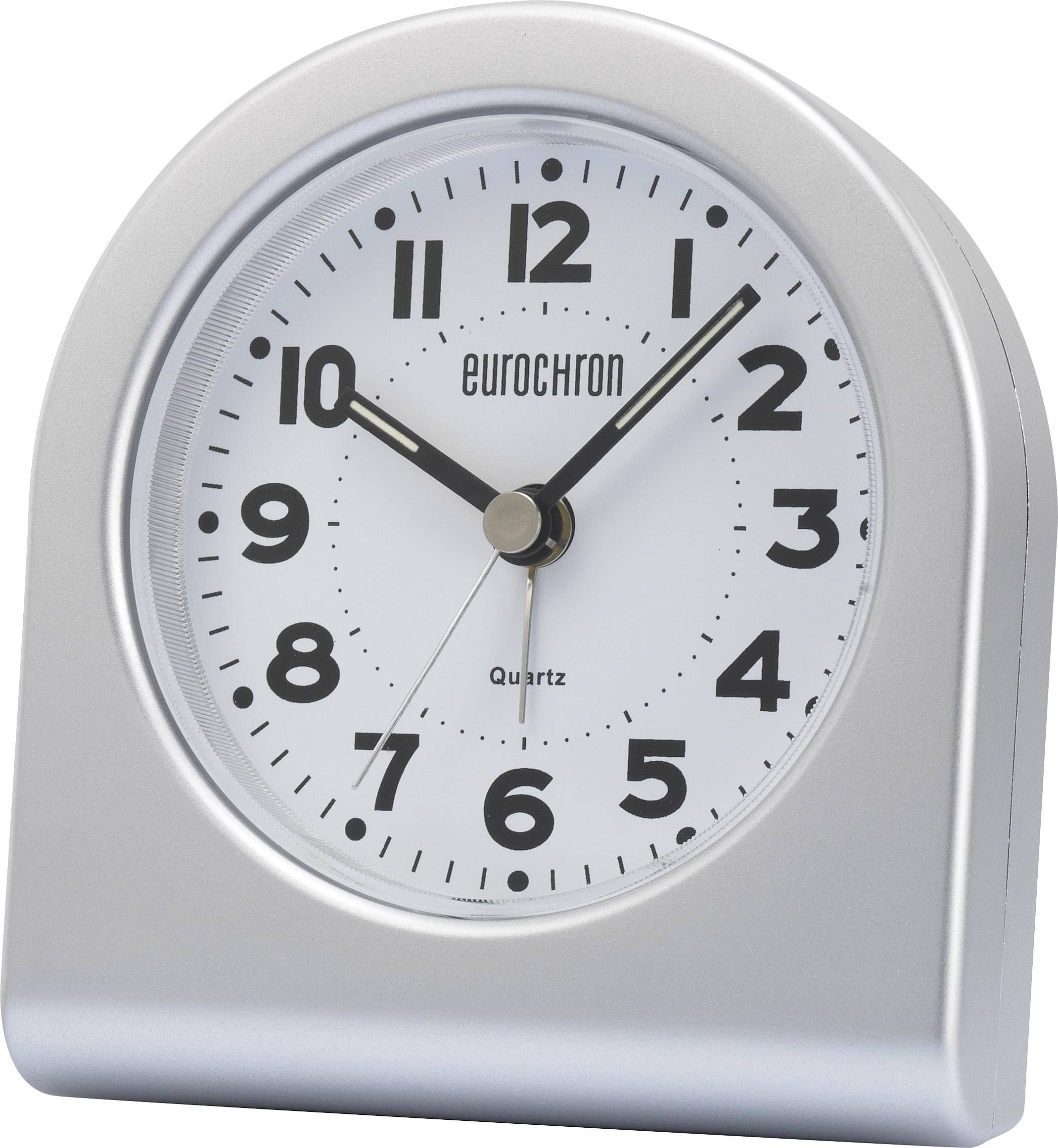 Eurochron EQW 7900 Quarz Wecker Grau Alarmzeiten 1
