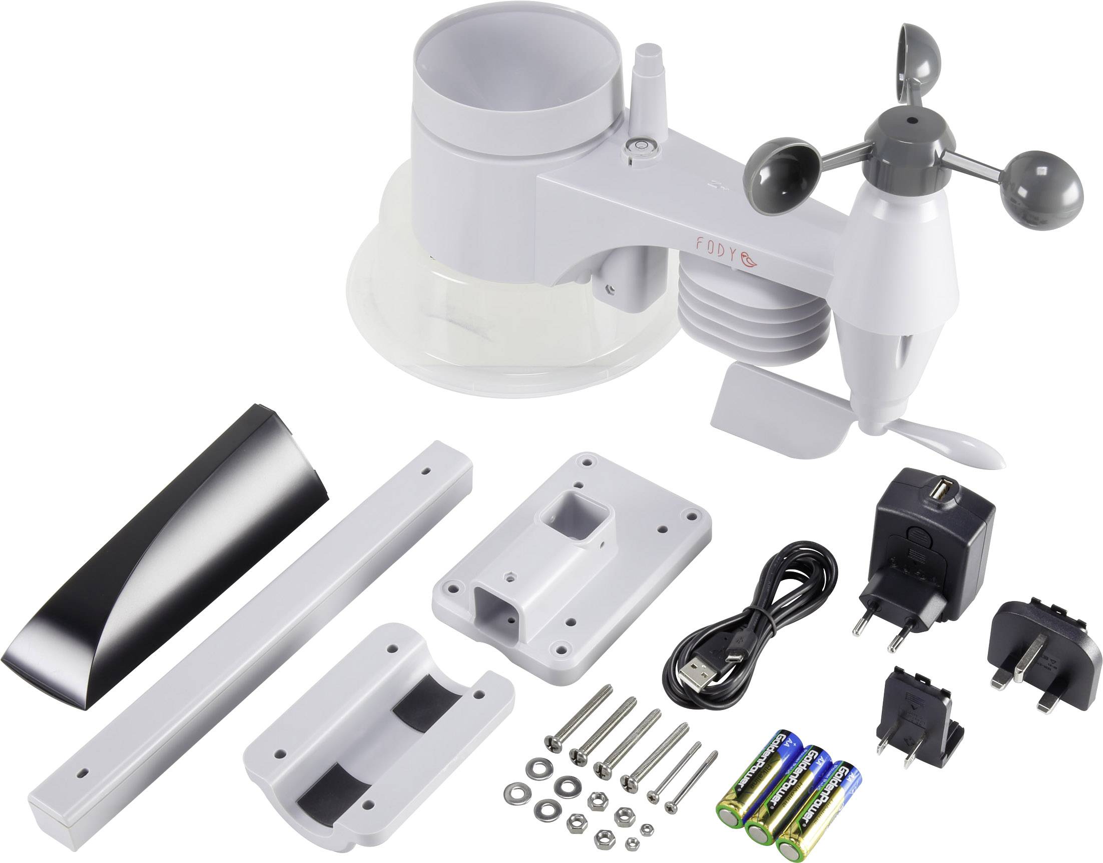 FODY E41 (E38/E43) E38/E43 Funk-Wetterstation Vorhersage für 12 bis 24 Stunden