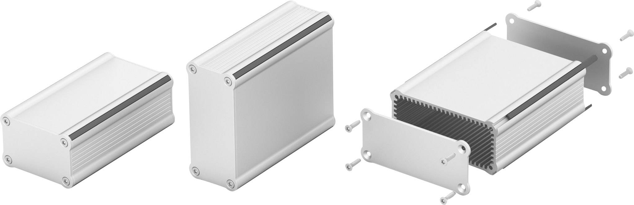 Fischer Elektronik TUS 84 39 100 ME 10068007 Profil-Gehäuse 100 x 84.5 x 39 Aluminium eloxiert Natur 1St.