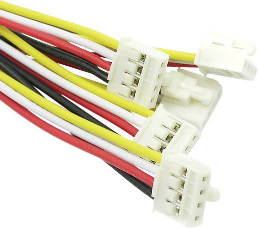 Seeed Studio ACC90453O Grove-Kabel C-Control, Grove [1x Grove-Buchse - 1x Grove-Buchse] 20.00cm Schwarz, Rot, Gelb