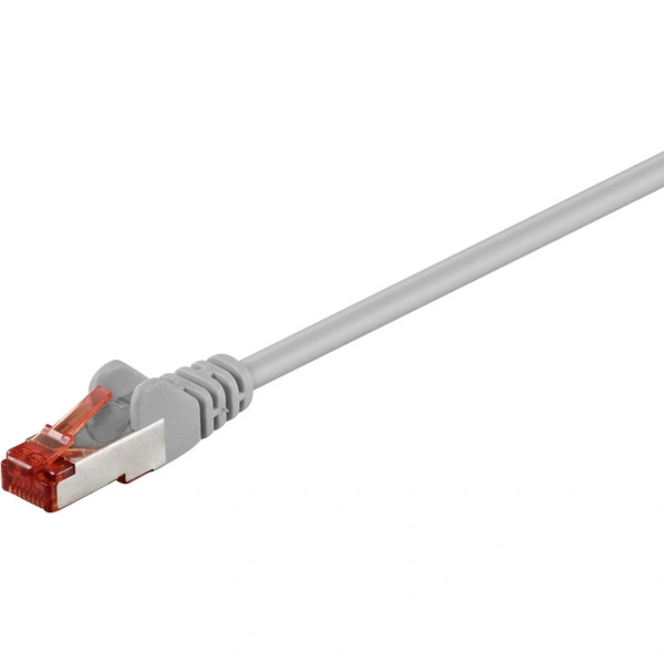 Goobay 92455 RJ45 Netzwerkkabel, Patchkabel CAT 6 S/FTP 15.00 cm Grau vergoldete Steckkontakte 1 St. Goobay 92455 RJ45 Netzwerkkabel, Patchkabel CAT 6 S/FTP 15.00 cm Grau vergoldete Steckkontakte 1 St.
