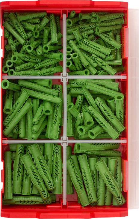 Fischer 532894 FIXtainer Dübelsortiment 210 Teile