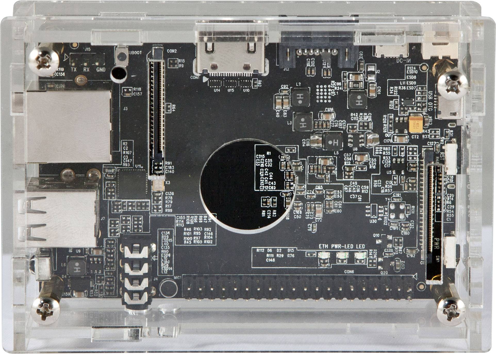 Allnet BPi_Pro_Acryl_housing SBC-Gehäuse Passend für (Entwicklungskits): Banana Pi Transparent