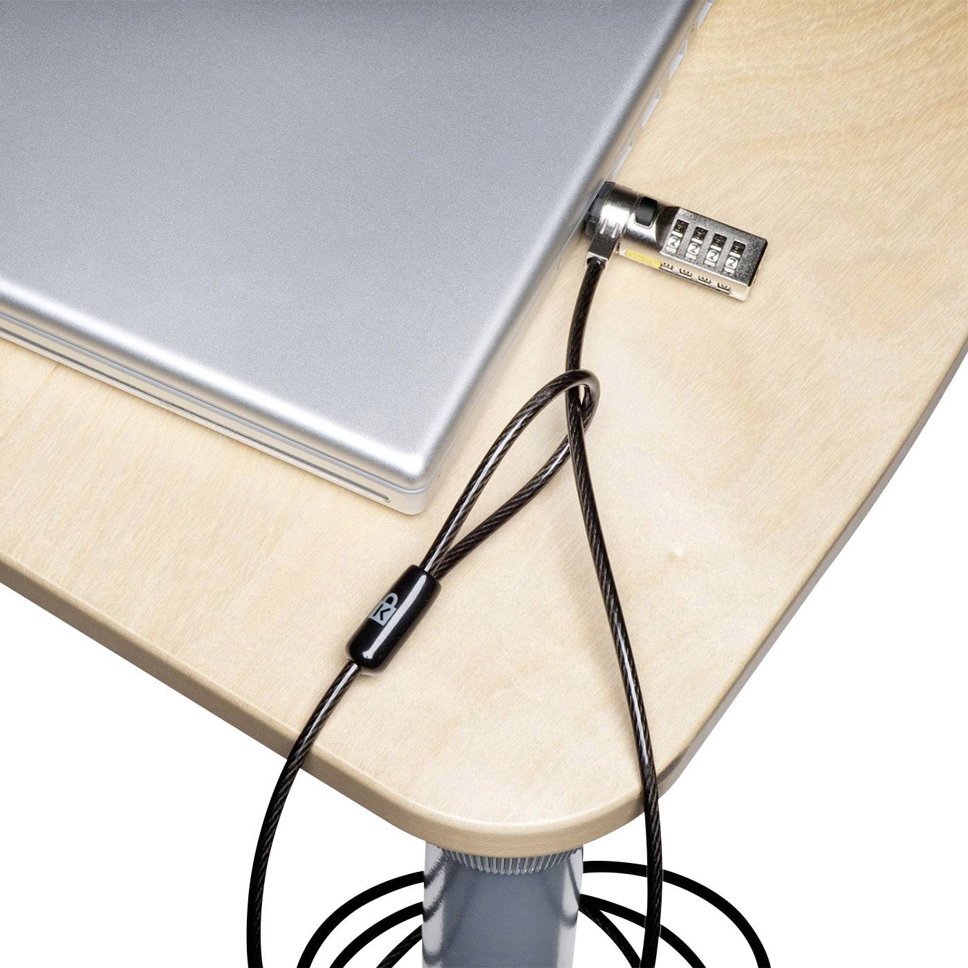 Kensington Laptopschloss  Zahlenschloss superstarker T-Bar-Schließkopf zum Schutz gegen Manipulation 152 mm K64675EU