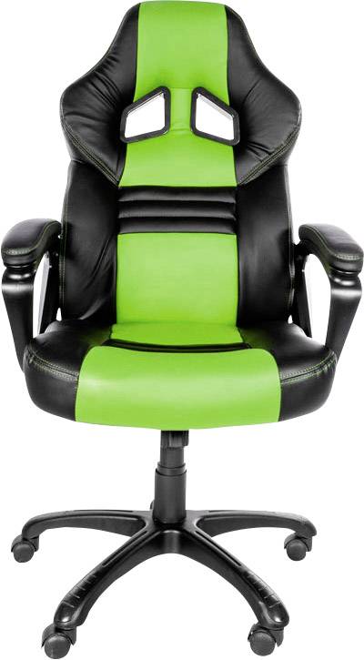 Arozzi Monza Gaming Chair Schwarz-Grün Gaming-Stuhl Schwarz, Grün