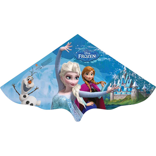 Günther Flugspiele Einleiner Drachen Disney Frozen "Elsa" Spannweite (Details) 1150mm Windstärken-Eignung 3 - 5 bft