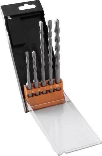AVIT AV08012 Hartmetall Hammerbohrer-Set 5teilig 5 mm, 6 mm, 7 mm, 8 mm, 10 mm SDS-Plus 1 St.