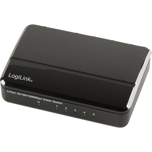 LogiLink NS0105 Netzwerk Switch 5 Port 1 GBit/s