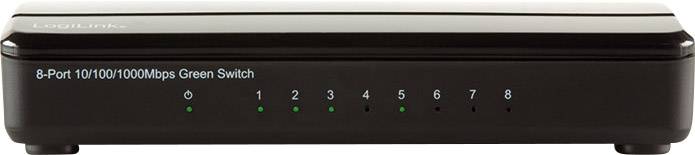 LogiLink NS0106 Netzwerk Switch NS0106 8 Port 1 GBit/s