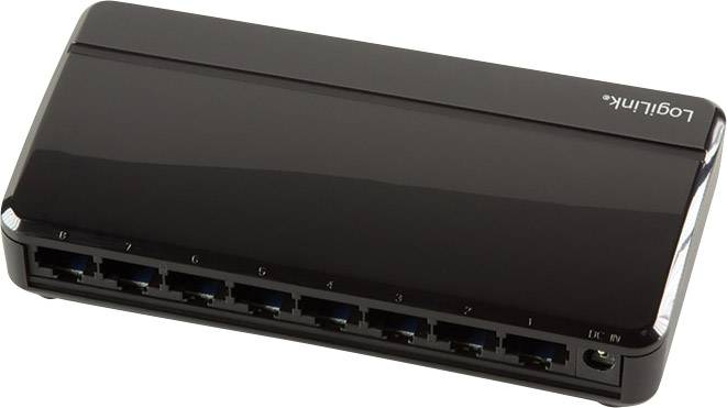LogiLink NS0106 Netzwerk Switch NS0106 8 Port 1 GBit/s