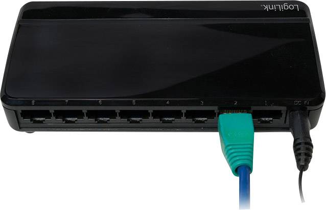 LogiLink NS0106 Netzwerk Switch NS0106 8 Port 1 GBit/s