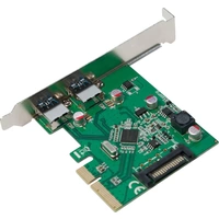 LogiLink PC0080 2 Port USB 3.2 Gen 2 Controllerkarte USB-A PCIe LogiLink PC0080 2 Port USB 3.2 Gen 2 Controllerkarte USB-A PCIe