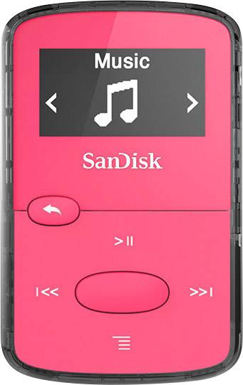 SanDisk Clip Jam™ MP3-Player 8 GB Pink Befestigungsclip, FM Radio