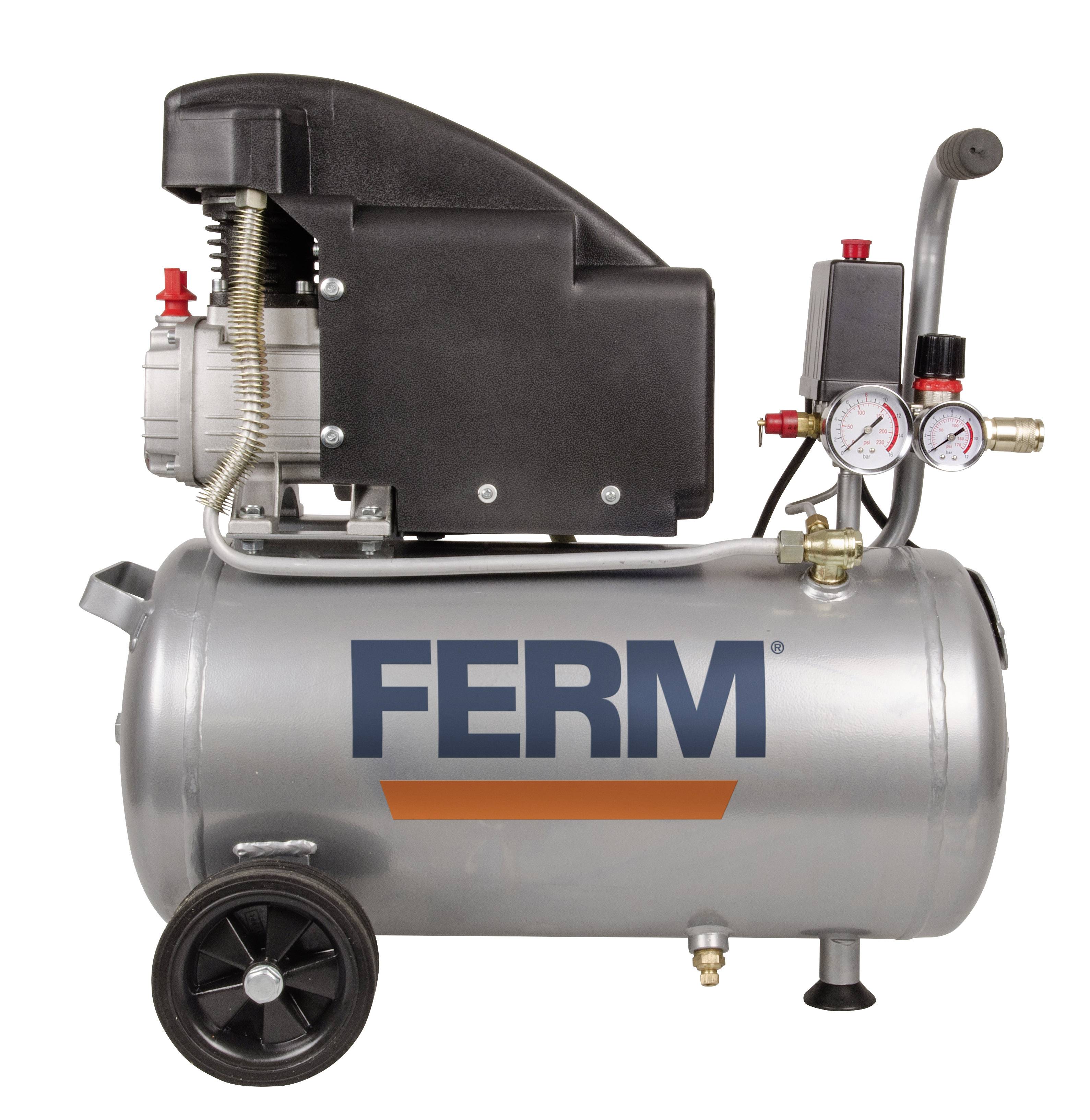 Ferm Druckluft-Kompressor CRM1045 24l 8 bar
