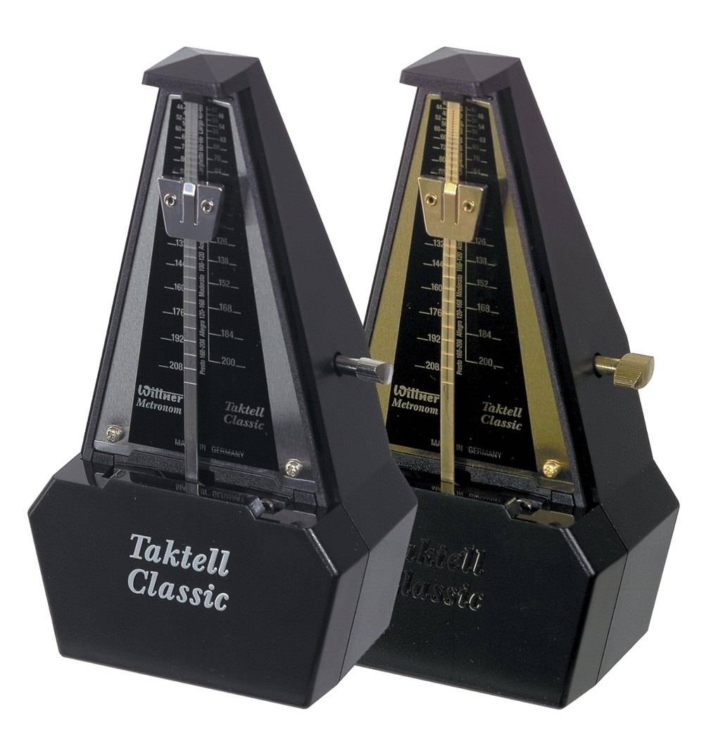 Wittner Taktell Classic Metronom Schwarz, Gold
