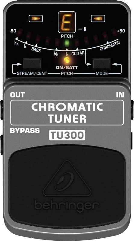 Behringer TU300 Gitarrenstimmgerät Grau