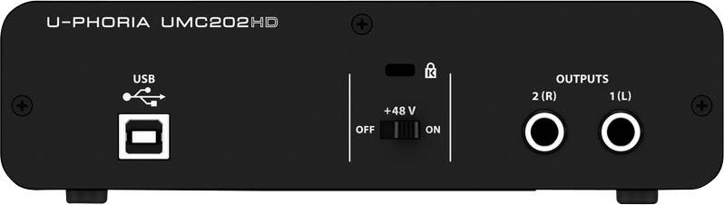 Audio Interface Behringer UMC202HD Monitor-Controlling