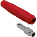 BKL Electronic 072213 Laborbuchse Kupplung, gerade Stift-Ø: 4mm Rot