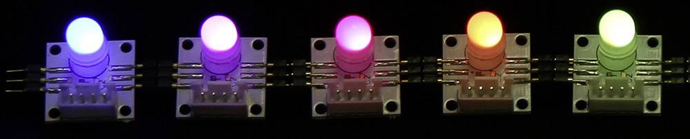 Joy-it LK-LED-RGB Linker Kit LED Platine Multi-Color 1St.