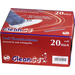 CleanGo L+D 25195 Überziehschuhe Anti-Slip 20 St. Weiß