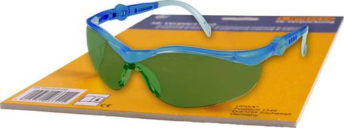 L+D CYCLE Ergonomic 26753SB Schutzbrille Blau DIN EN 166-1