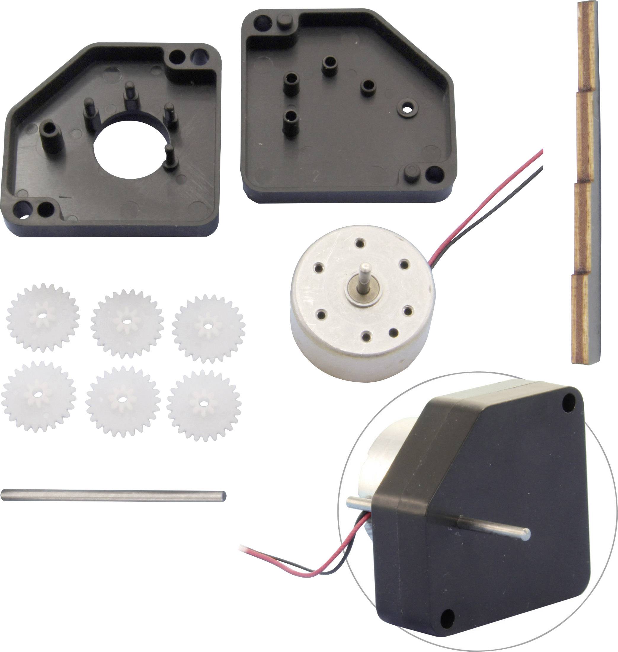 Sol Expert 90015 Getriebe G243 mit Motor Universalgetriebe