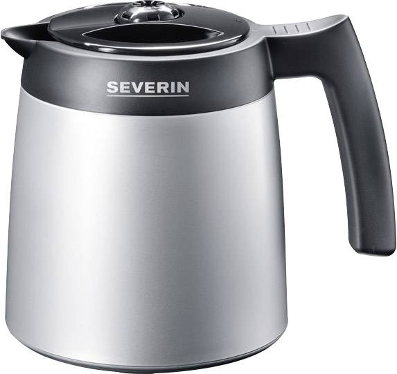 Severin KA 9482 Kaffeemaschine Schwarz-Silber Fassungsvermögen Tassen=8 Isolierkanne