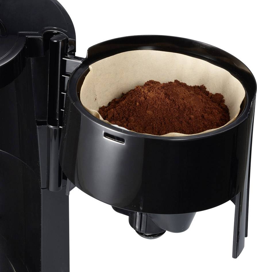 Severin KA 9482 Kaffeemaschine Schwarz-Silber Fassungsvermögen Tassen=8 Isolierkanne